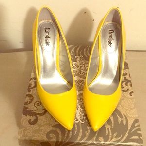 Yellow heels